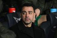Xavi managing his team.